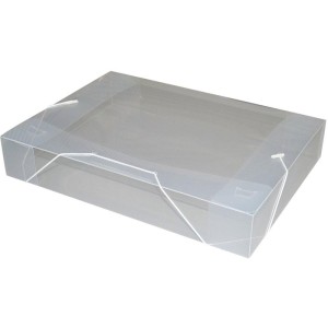 Pasta Aba Elastica Plastica Oficio 55mm Cristal-055956-35983