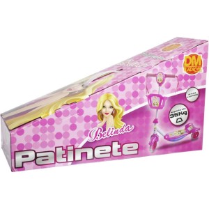 Patinete Rosa C/luz,som E Cesta-083971-31562