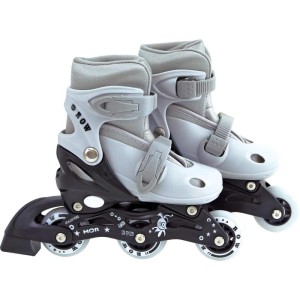 Patins Roller Cinza Tam P 31-34-061178-11709