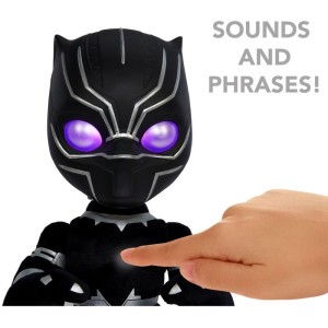 Pelucia Com Mecanismo Marvel Pantera Negra Luz E Som-099371-97948