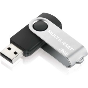 Pen Drive Usb Twist 32gb 2.0 Preto-069993-31526