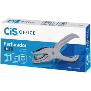 Perfurador De Papel 1 Furo Cis 105 P/ 08fls.-059149-61638