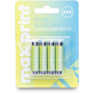 Pilha Alcalina Palito Aaa-094882-14616