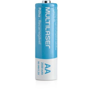 Pilha Recarregavel Pequena Aa 2500mah C/04-094275-51846