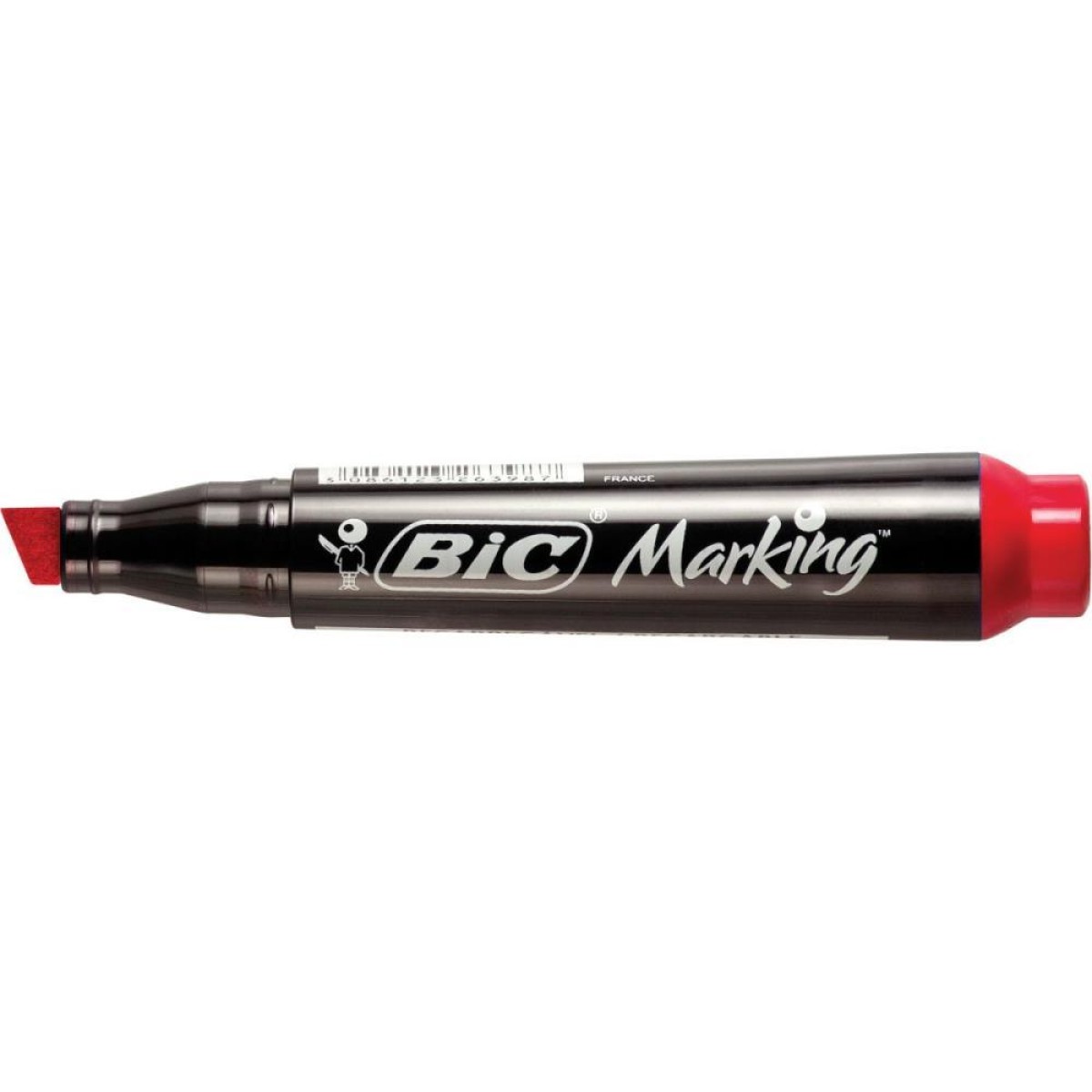 Pincel Marcador Permanente Marking Recarregavel Vermelho-052112-59597