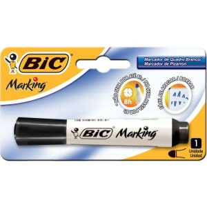 Pincel Quadro Branco Marking Recarregavel Preto-076808-24932