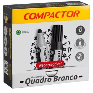 Pincel Quadro Branco Qb Recarregavel Preto-030193-55649