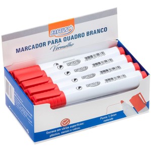 Pincel Quadro Branco Vermelho-100870-13562