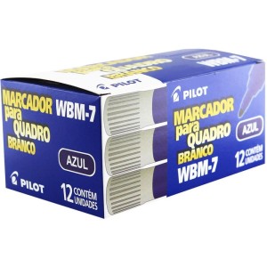 Pincel Quadro Branco Wbm-7 Recarregavel Azul-004675-59256