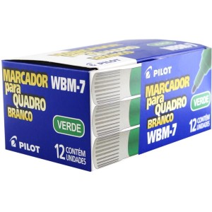 Pincel Quadro Branco Wbm-7 Recarregavel Verde-004678-74707