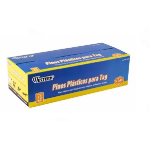 Pino Plastico Tag 25mm-090733-12838