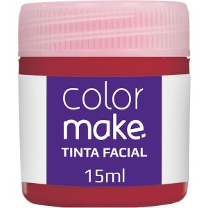 Pintura Facial Liquida 15ml Vermelha-108669-45796