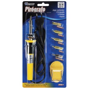 Pirografo Cabo Plastico 30w-110v-057742-28300