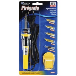 Pirografo Cabo Plastico 30w-220v-057743-35284