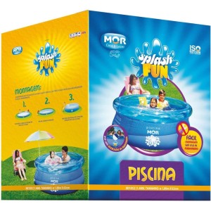 Piscina 1400l Redonda Splash Fun-048541-89322