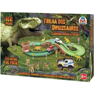 Pista Trilha Dos Dinossauros C/carri-094677-58814