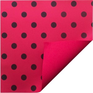 Placa Em Eva Estampado 47x40cm Poa Big Vm/pt 1,6mm-105585-99060