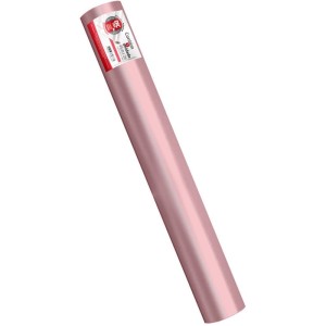 Plastico Adesivo 45cmx10m Metalico Rosa Pp 0,08-086634-92317