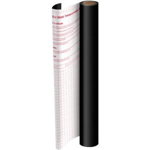 Plastico Adesivo 45cmx10m Pvc Preto 0,08-085781-55576