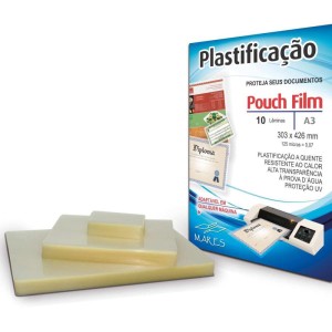 Plastico Para Plastificacao Pouch Film A3 303x426mm 0,07-020326-22224