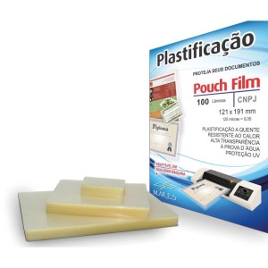 Plastico Para Plastificacao Pouch Film Cnpj 121x191(0,05)-006888-90555