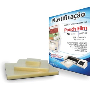 Plastico Para Plastificacao Pouch Film Oficio 226x340 0,05-006892-65163