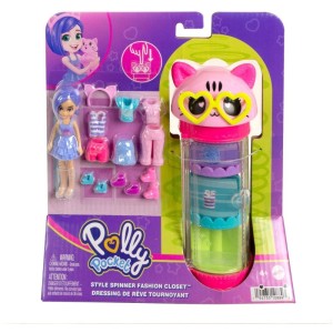 Polly Pocket Conjunto Closet Giratório (s)-103358-17929