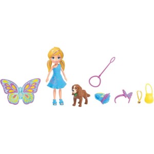 Polly Pocket Kit Polly + Pet Com Fantasias-076657-31352