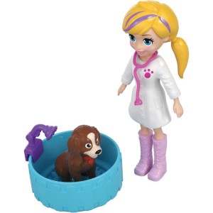 Polly Pocket Pet Hospital Móvel De Bichinho-079851-95533