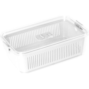 Pote Acrilico Hermetico Slim 2570ml Branco-101407-49068