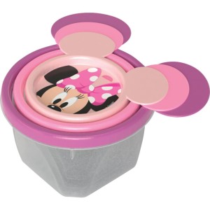 Pote Plastico Conj 3 Potes Conetc Qd Minnie-105286-80245