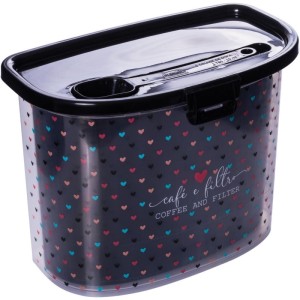 Pote Plastico Porta Cafe C/colher Dec. 1,5l-102510-14419