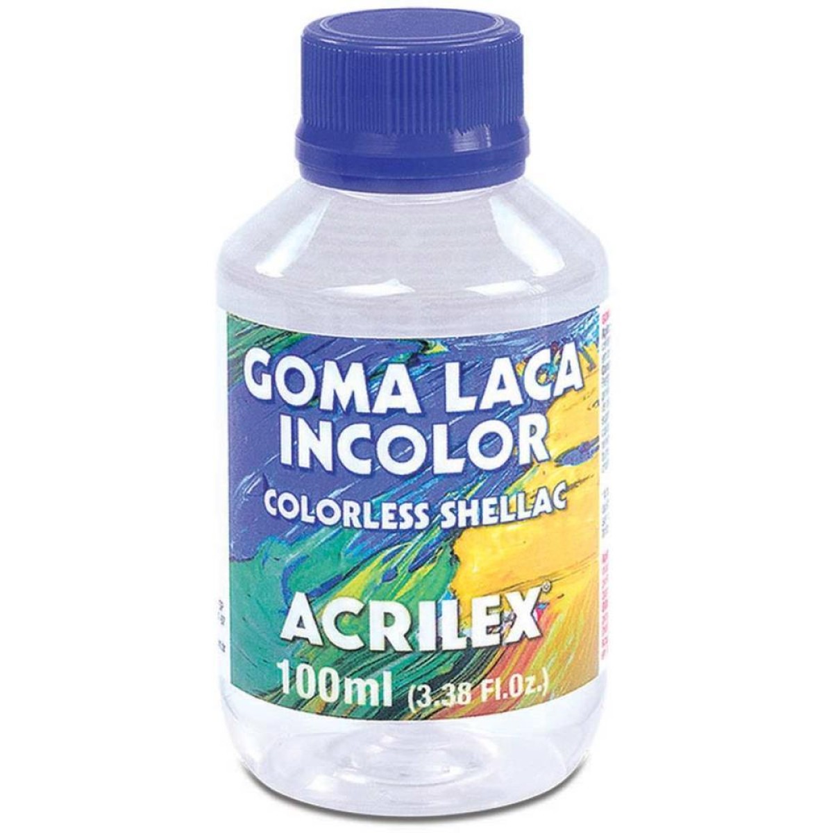 Produto Para Artesanato Goma Laca Incolor 100ml-073476-66157