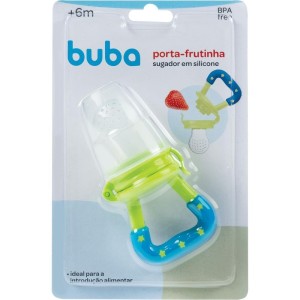 Produto Para Bebe Porta Frutinha De Silicone Azu-108644-99259