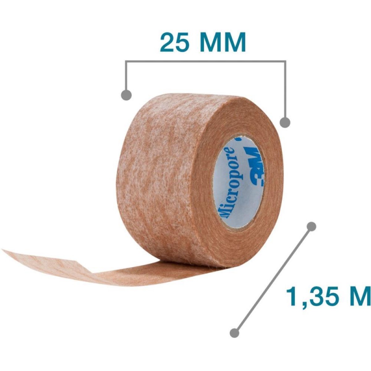 Produtos Farma Nexcare Micropor.bg 25mmx1,35m-100786-16226