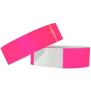 Pulseira Identificacao Sintetica Pink Fluor-091804-37615