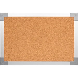Quadro Aviso Moldura Madeira Cortica Apar.90x60cm Soft Prat-093527-80243