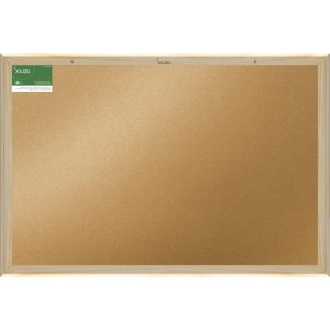 Quadro Aviso Moldura Madeira Cortica Aparente 060x040cm-004868-16464