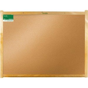 Quadro Aviso Moldura Madeira Cortica Aparente 120x090cm-004865-13702