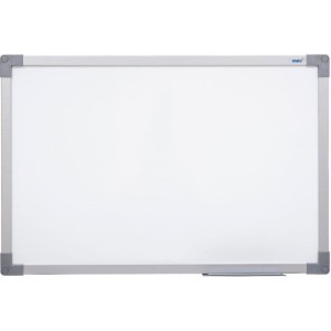 Quadro Branco Moldura Aluminio 070x050cm. Uv Soft-106541-40610