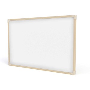 Quadro Branco Moldura Madeira 060x040cm Neo-071638-39292