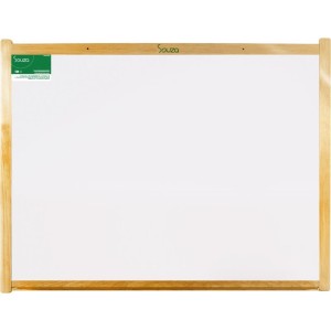 Quadro Branco Moldura Madeira 120x090cm Magitel-035301-36517