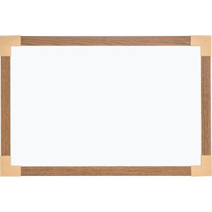 Quadro Branco Moldura Madeira 200x120cm Uv Mdf-071642-21789