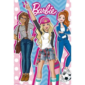 Quebra-cabeca Cartonado Barbie P150-097504-26297