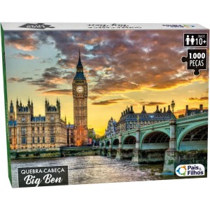 Quebra-cabeca Cartonado Big Ben 1000 Pecas-034948-24093