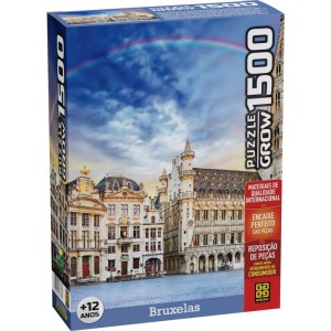 Quebra-cabeca Cartonado Bruxelas 1500 Pcs.-079597-38141