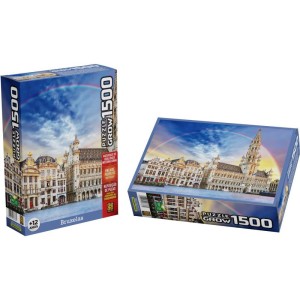 Quebra-cabeca Cartonado Bruxelas 1500 Pcs.-079597-72634