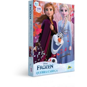 Quebra-cabeca Cartonado Frozen 100pcs-027241-72787