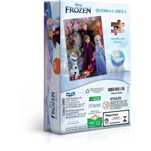 Quebra-cabeca Cartonado Frozen 200pcs-027242-12095