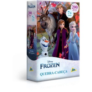 Quebra-cabeca Cartonado Frozen 200pcs-027242-18696